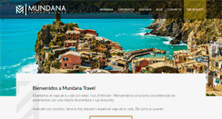 Desktop Screenshot of mundanatravel.com